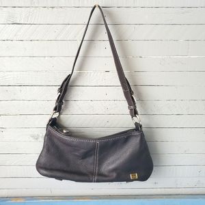 THE SAK Leather Small Shoulder Bag/Purse Brown